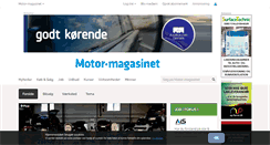 Desktop Screenshot of motormagasinet.dk