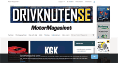 Desktop Screenshot of motormagasinet.se